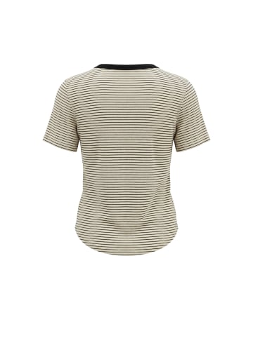 VINAJA Women T-Shirt in Cream Black