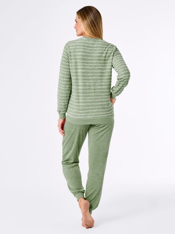 WITT WEIDEN Schlafanzug in eucalyptus-ecru