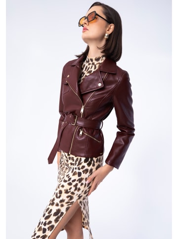 Wittchen WITTCHEN Faux leather jacket. in Bordeaux