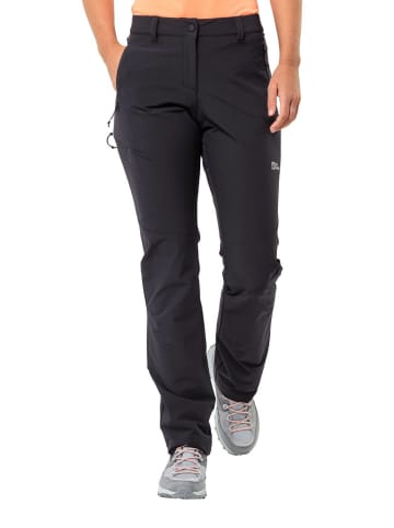 Jack Wolfskin Wanderhose HOLDSTEIG PANTS W in Schwarz