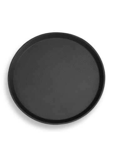 relaxdays 2x Gastrotablett in Schwarz - Ø35 cm