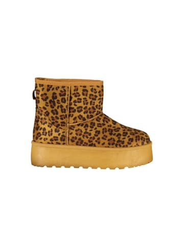 Laura Biagiotti Braun Polyester Damen Knöchel Stiefel