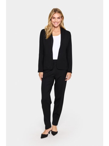 SAINT TROPEZ Blazer GennySZ Gerade Passform in Black