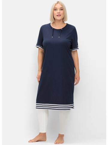 sheego Shirtkleid in marine