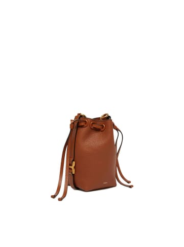 Chloé Braun Kalbsleder Bucket Tasche
