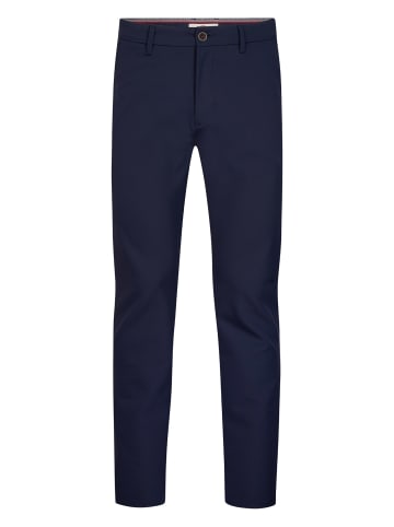 Petrol Industries Schmale Stretch-Chino parker in Blau
