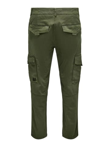 Only&Sons Hose in Olive Night