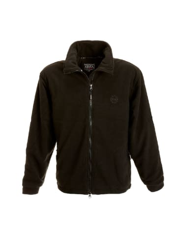 BMS Fleecejacke/Fleecepullover in Schwarz