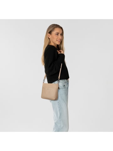 Mandarina Duck Mellow Umhängetasche Leder 27 cm warm taupe