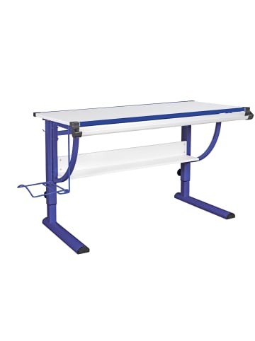 FineBuy Schreibtisch "SV45707" in Blau