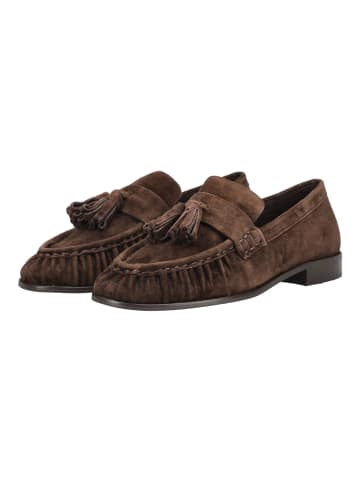 Jeffrey Campbell Slipper ARTICULATE in Braun