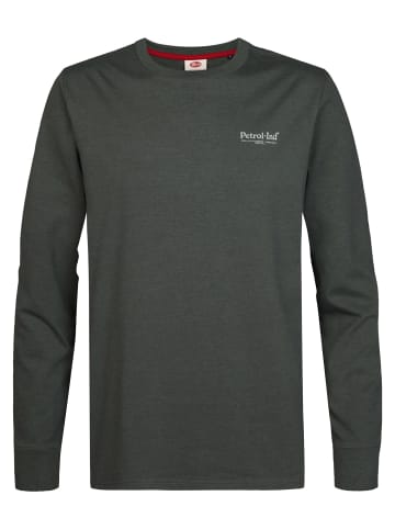 Petrol Industries Langarmshirt porter in Grün