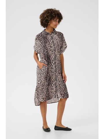 CULTURE Kleid CUelina Oversize fit in Leopard