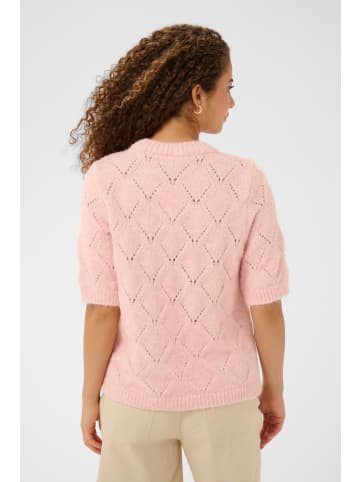 SAINT TROPEZ Strickpullover PavaaniSZ Lockere Passform in Chalk Pink