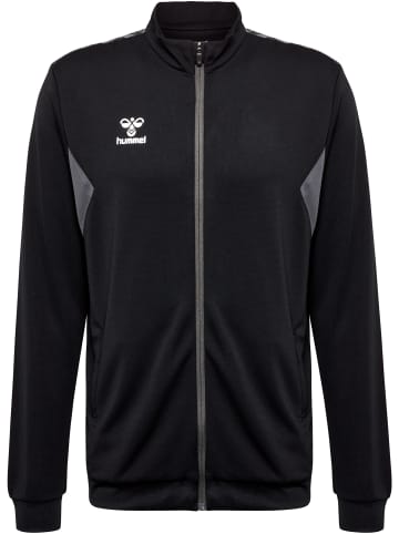 Hummel Hummel Zip Jacket Hmlauthentic Multisport Herren Atmungsaktiv Schnelltrocknend in BLACK