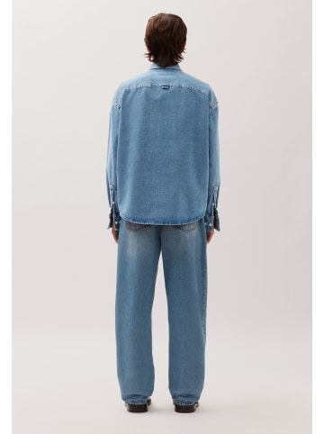 Studio Seidensticker Fashion-Hemd Oversized in Dunkelblau