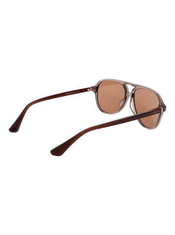 Web Männer Sonnenbrille Flieger Braun
