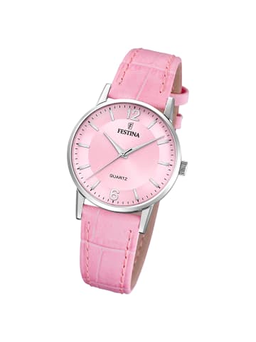 Festina Analog-Armbanduhr Festina Klassik rosa klein (ca. 29mm)