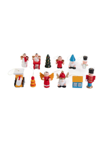 Home&Styling Collection Weihnachtsbaumschmuck, 12er-Set in Mehrfarben