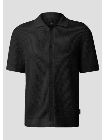 QS Strickjacke in 9999_schwarz