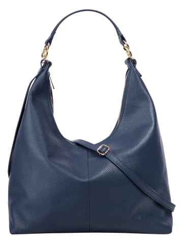 Samantha Look Shopper echt Leder in blau