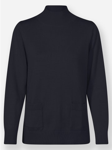 WITT WEIDEN Stehkragenpullover in marine