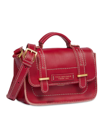 The Bridge Ester Handtasche Leder 21 cm in berry