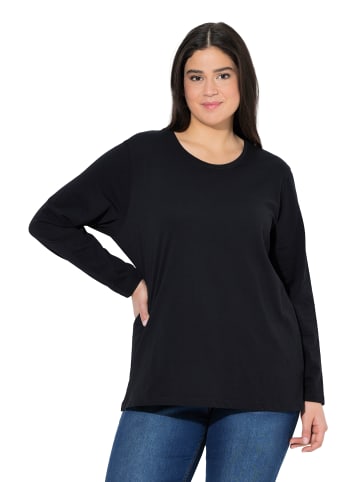 Ulla Popken Shirt in schwarz