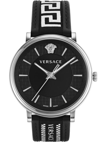 Versace Analoguhr für Herren in Schwarz