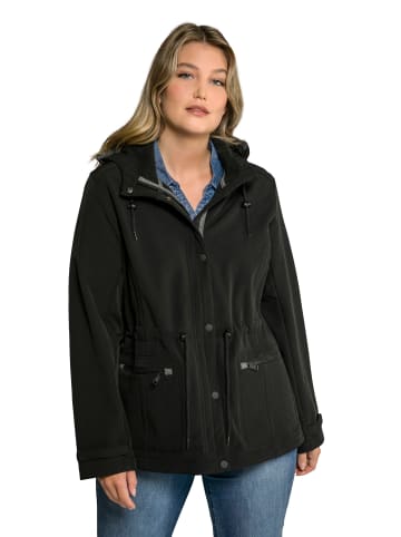 Ulla Popken Softshelljacke in schwarz