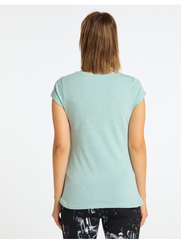 Venice Beach V-Neck Shirt VB Alisja in galaxy green