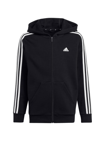 Adidas Sportswear Sweatjacke 3 STRIPES in black-white