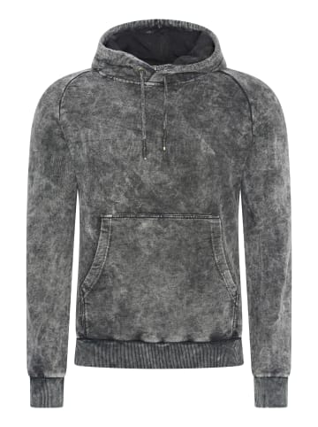 Rusty Neal Verwaschener Kapuzenpullover in Anthrazit