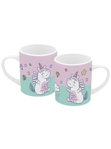Geda Labels Tasse Einhorn  in Lila - 250ml