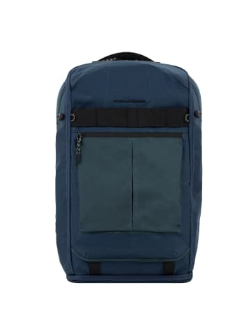 Piquadro Arne Reiserucksack 50 cm Laptopfach in blue