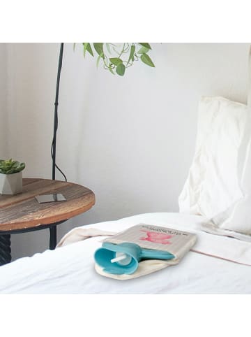 Mr. & Mrs. Panda Wärmflasche Axolotl Niedlich mit Spruch in Grau Pastell