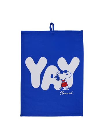 Butlers Butlers Geschirrtuch PEANUTS Yay in Blau