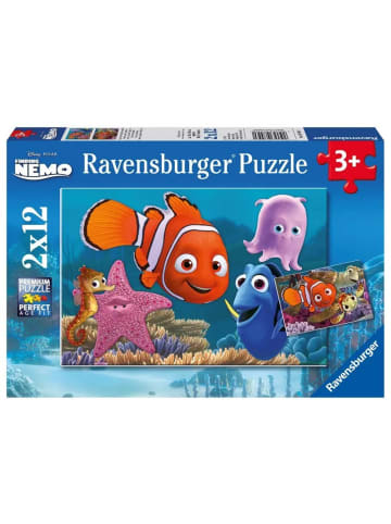 Ravensburger Ravensburger Kinderpuzzle - 07556 Nemo der kleine Ausreißer - Puzzle für...