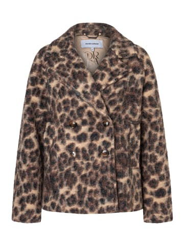 More & More stylishe Leo-Jacke in blurred leo