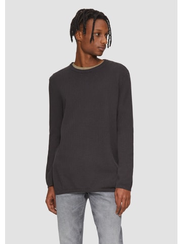 QS Strickpullover langarm in Grau