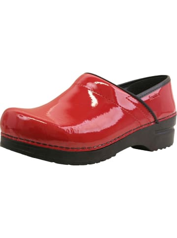 Sanita Comfortwear Clog "ORIGINAL-PROF." in Rot