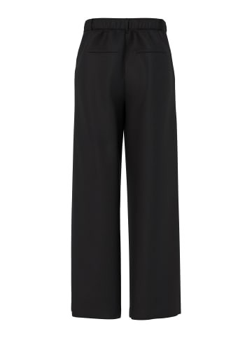 Pieces Hose mit weitem Bein in Black