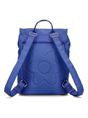 Zwei Mademoiselle.M Daypack 35 cm Laptopfach in royal