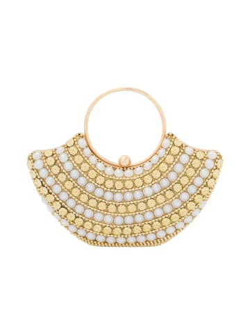 faina Women Minaudière in Beige