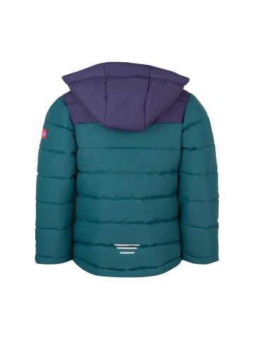 Trollkids Winterjacke Gryllefjord in midnight petrol