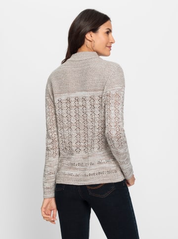 WITT WEIDEN Pullover in sesam-taupe-meliert