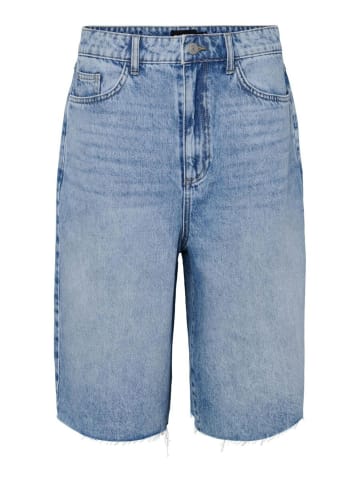 Pieces Jeansshorts in Light Blue Denim