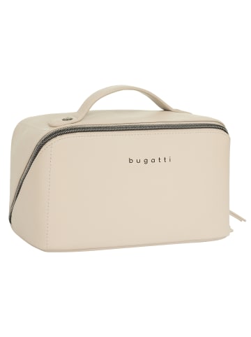 Bugatti Kulturtasche ALMATA Kunstfaser in beige
