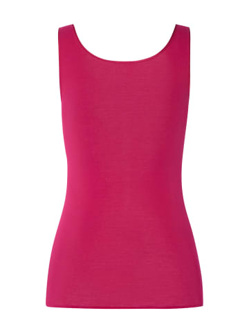 Hanro Tanktop Cotton Seamless in light sangria