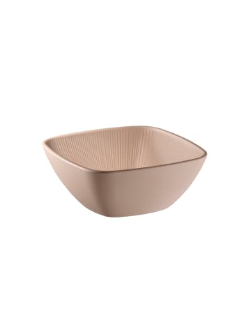 APS Schale in sand, 19,5 x 19,5 cm, H: 8 cm